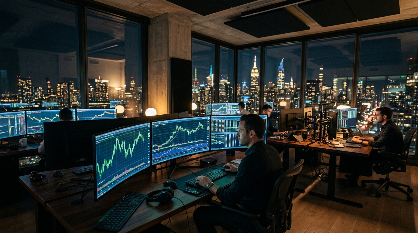 Institutional Trading Floor